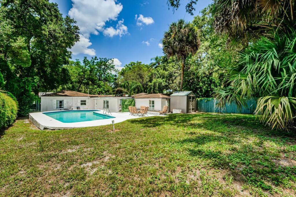 Villa Beautiful Pool House In Old Seminole Heights! à Tampa Extérieur photo
